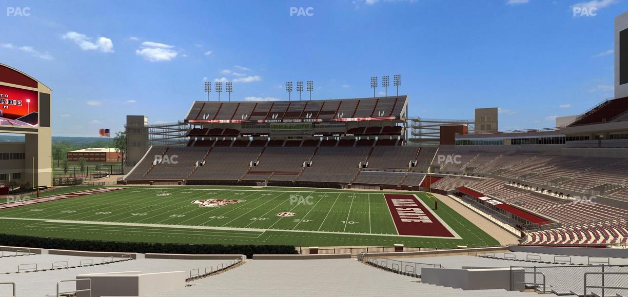 Davis Wade Stadium at Scott Field - Section 18 Seat View