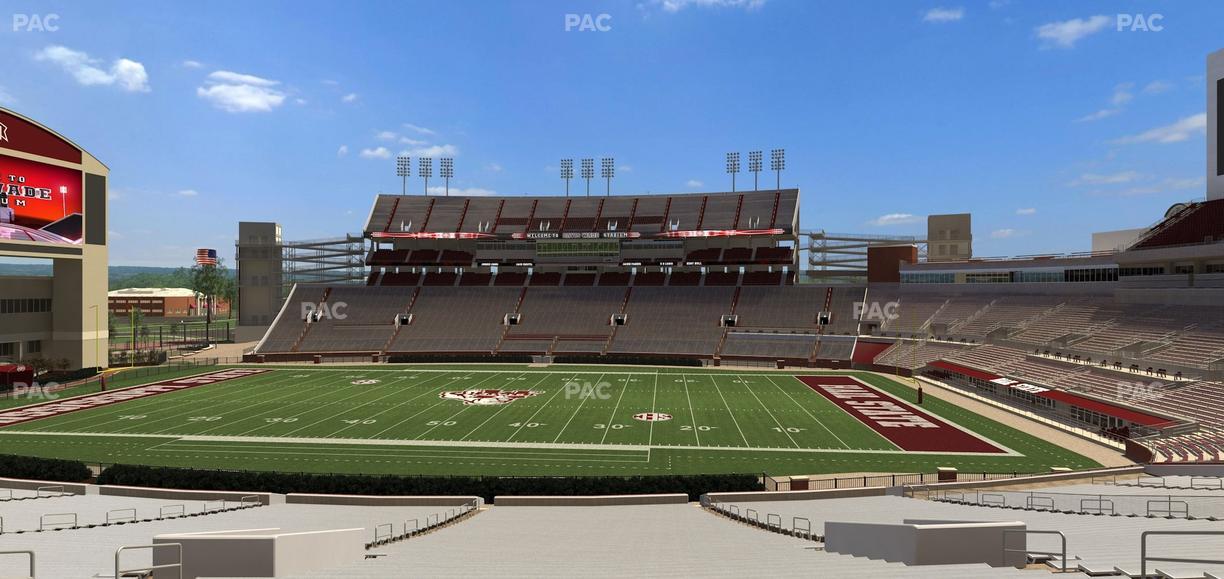 Davis Wade Stadium at Scott Field - Section 19 Seat View