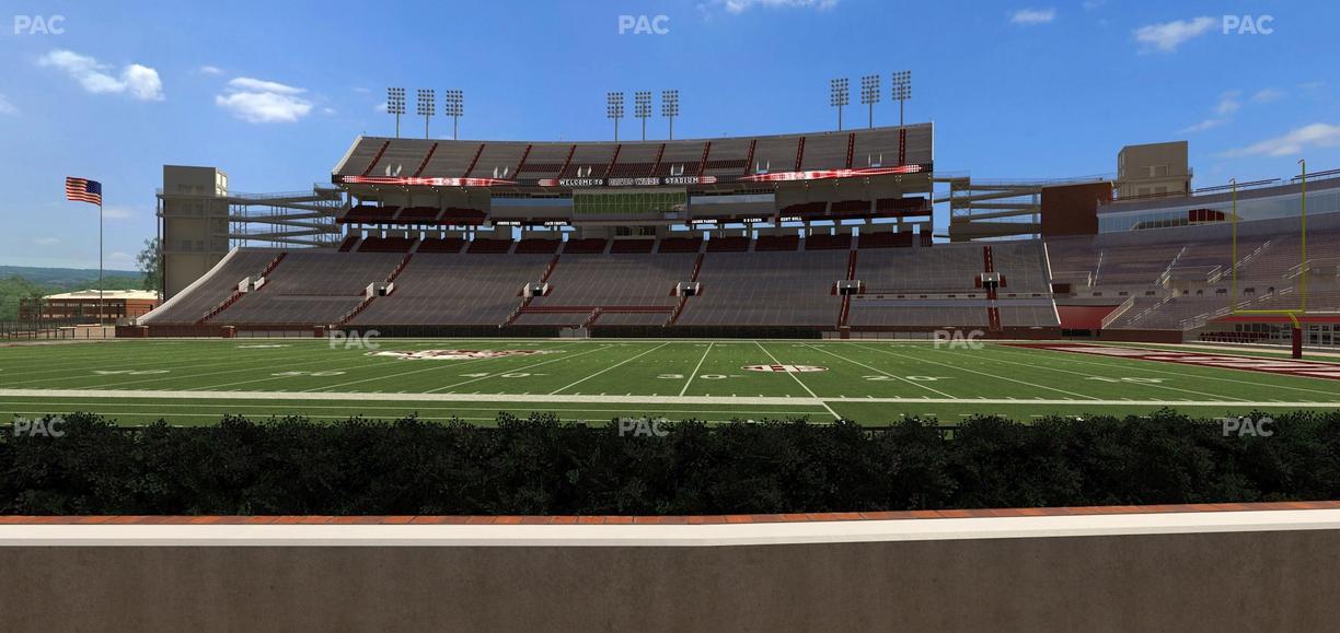 Davis Wade Stadium at Scott Field - Section 19 Seat View