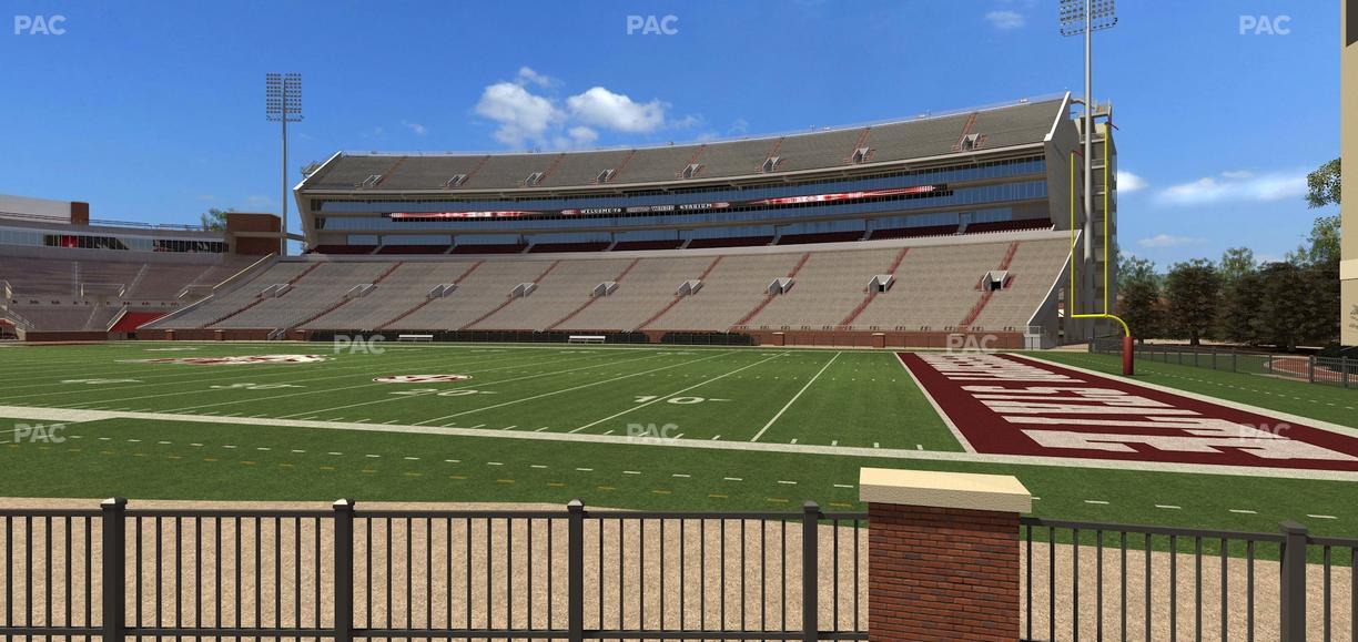 Davis Wade Stadium at Scott Field - Section 2 Seat View