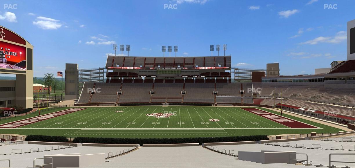 Davis Wade Stadium at Scott Field - Section 20 Seat View