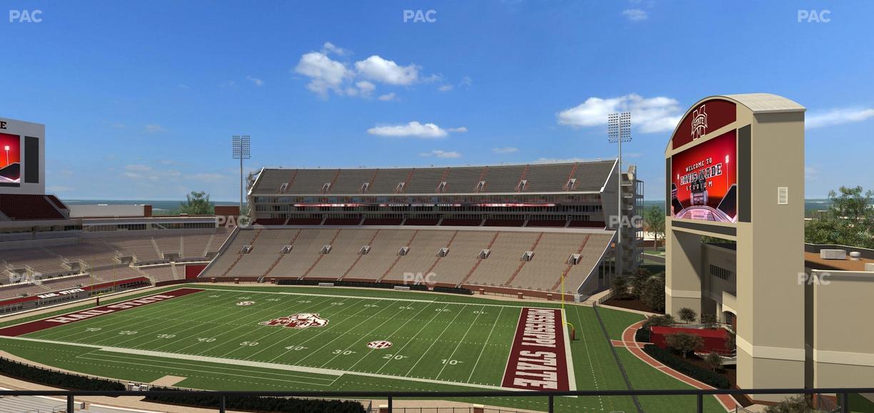 Davis Wade Stadium at Scott Field - Section 201 Seat View