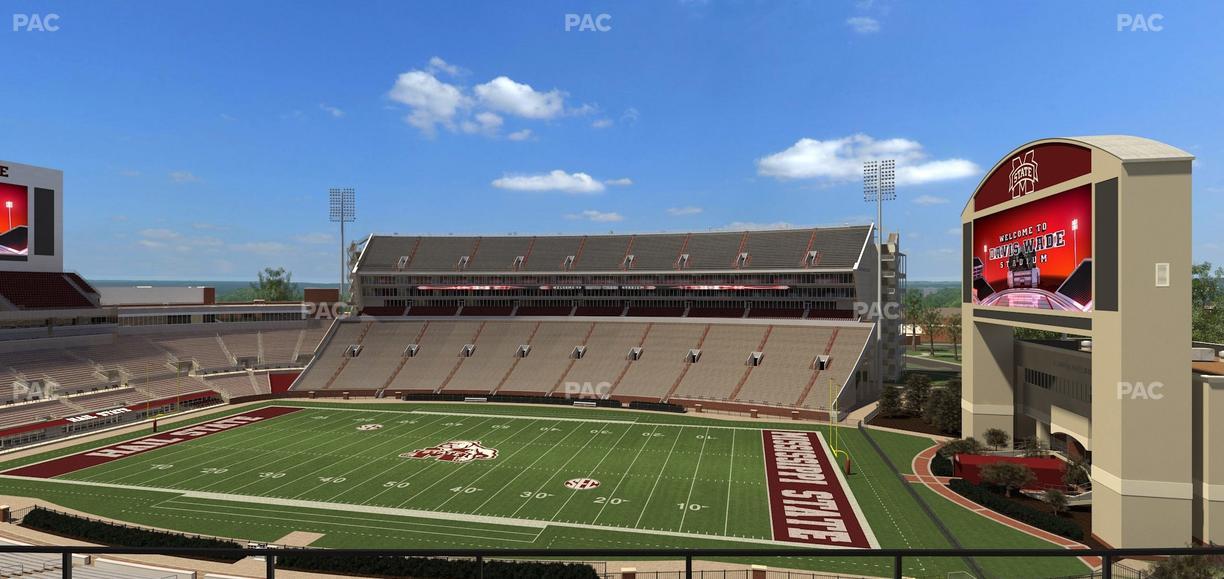 Davis Wade Stadium at Scott Field - Section 202 Seat View