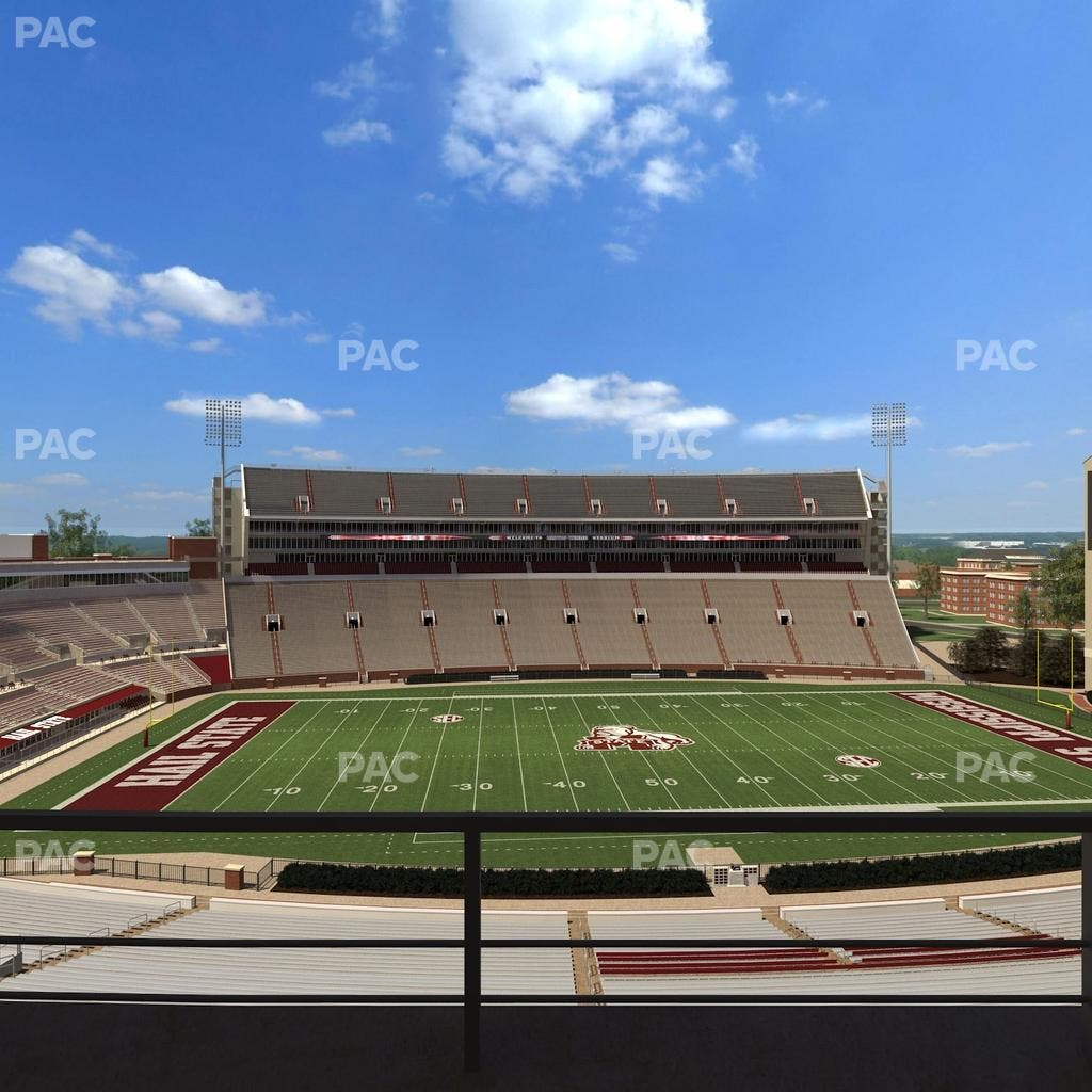 Davis Wade Stadium at Scott Field - Section 206 Seat View