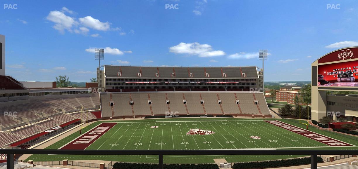Davis Wade Stadium at Scott Field - Section 206 Seat View