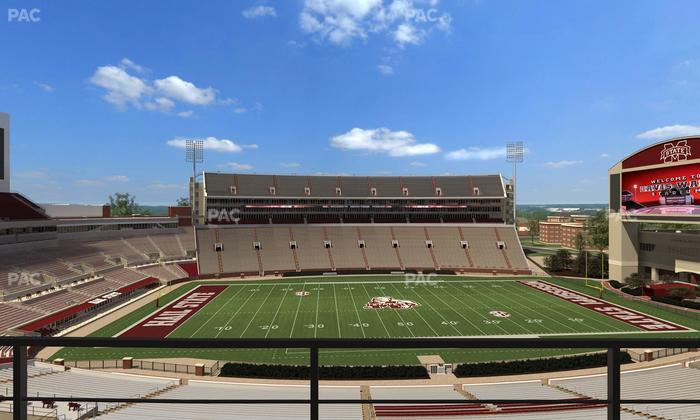 Davis Wade Stadium at Scott Field - Section 206 Seat View