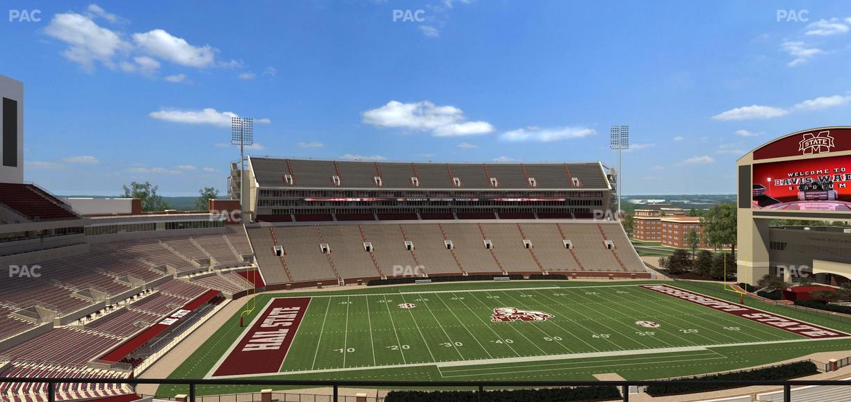 Davis Wade Stadium at Scott Field - Section 208 Seat View