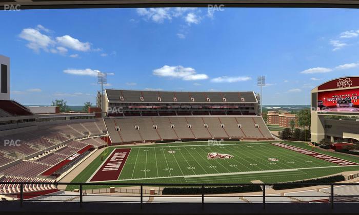 Davis Wade Stadium at Scott Field - Section 208 Seat View