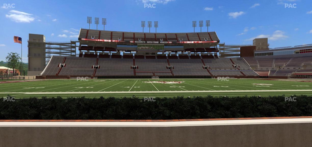 Davis Wade Stadium at Scott Field - Section 21 Seat View
