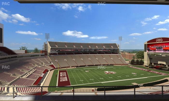 Davis Wade Stadium at Scott Field - Section 210 Seat View