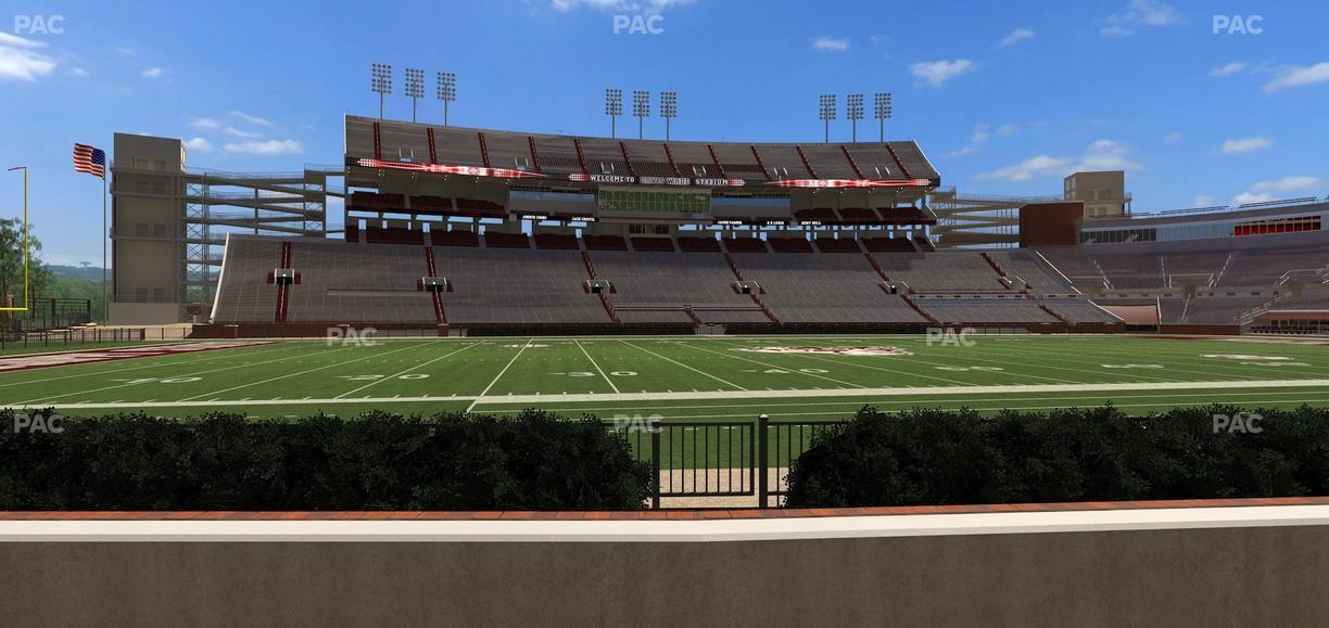 Davis Wade Stadium at Scott Field - Section 22 Seat View