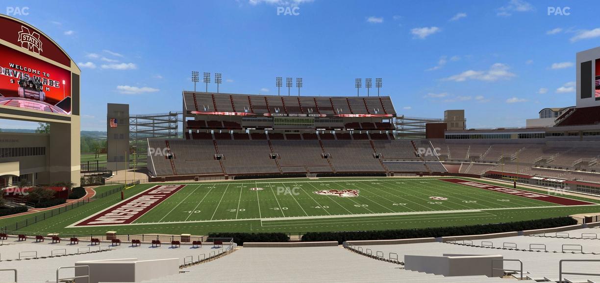 Davis Wade Stadium at Scott Field - Section 22 Seat View