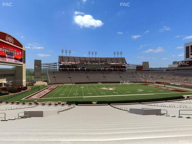 Davis Wade Stadium at Scott Field - Section 22 Seat View
