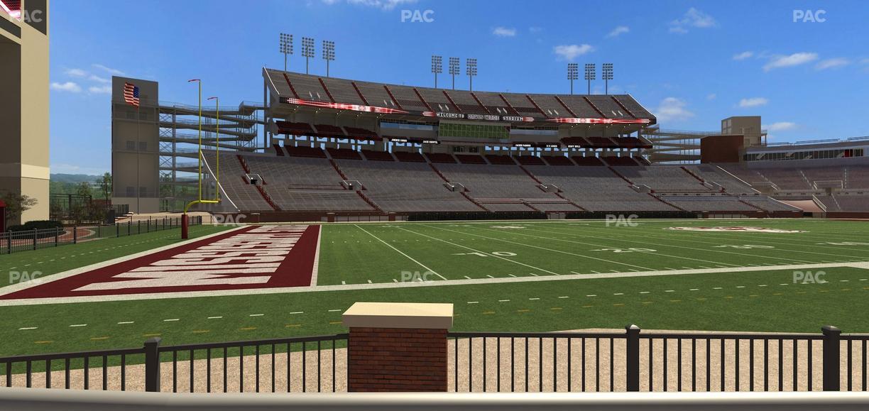 Davis Wade Stadium at Scott Field - Section 24 Seat View