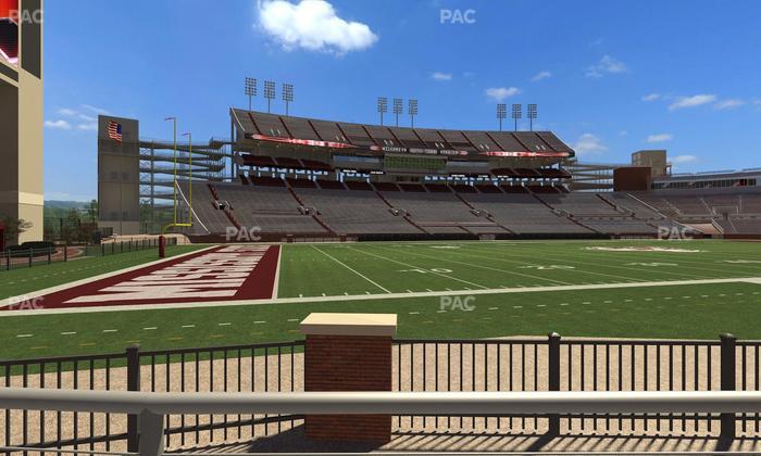 Davis Wade Stadium at Scott Field - Section 24 Seat View