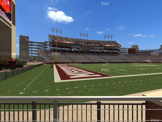 Davis Wade Stadium at Scott Field - Section 25 Seat View