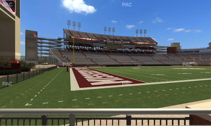 Davis Wade Stadium at Scott Field - Section 25 Seat View