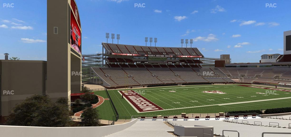 Davis Wade Stadium at Scott Field - Section 25 Seat View