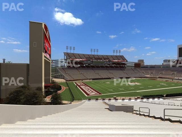 Davis Wade Stadium at Scott Field - Section 25 Seat View