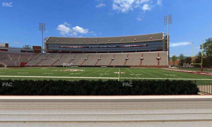 Davis Wade Stadium at Scott Field - Section 3 Seat View