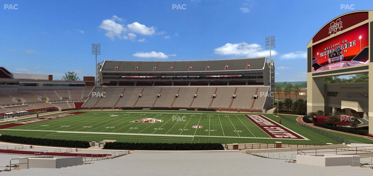 Davis Wade Stadium at Scott Field - Section 3 Seat View
