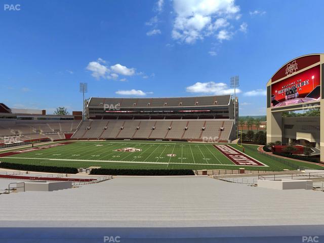 Davis Wade Stadium at Scott Field - Section 3 Seat View