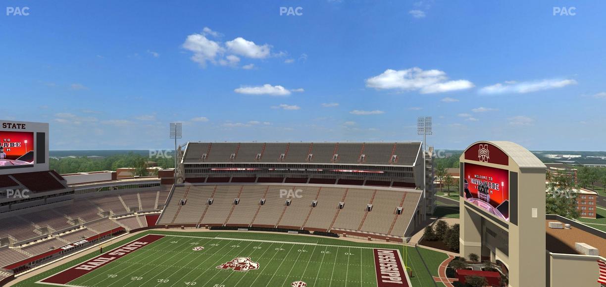 Davis Wade Stadium at Scott Field - Section 303 Seat View