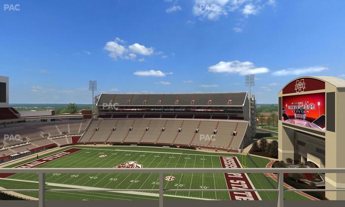 Davis Wade Stadium at Scott Field - Section 303 Seat View