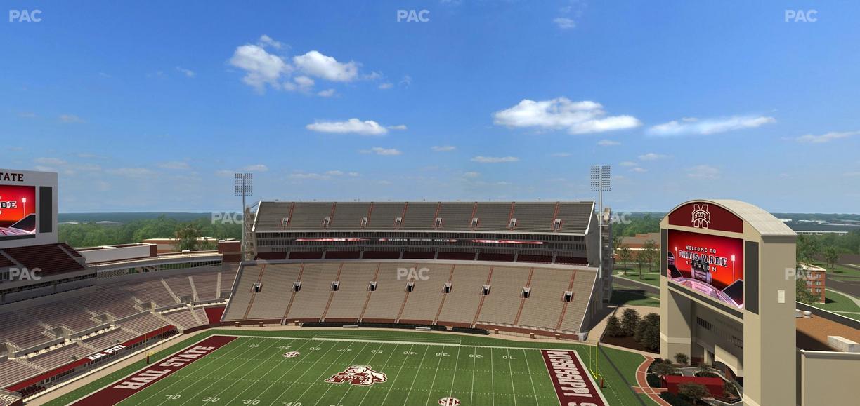 Davis Wade Stadium at Scott Field - Section 304 Seat View