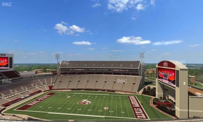 Davis Wade Stadium at Scott Field - Section 304 Seat View