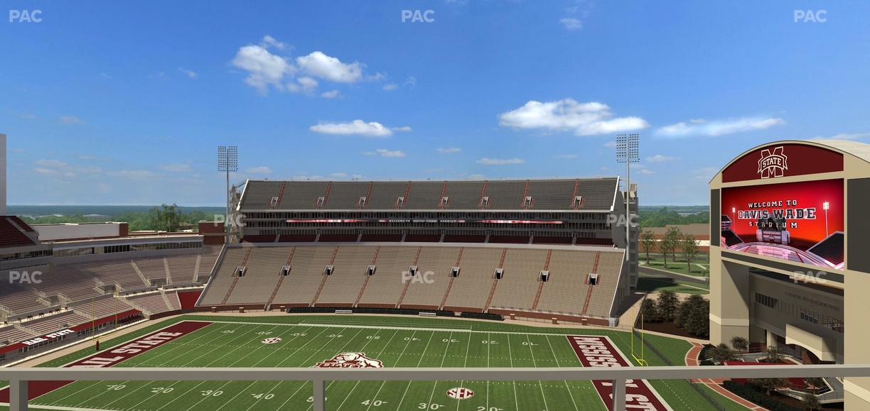 Davis Wade Stadium at Scott Field - Section 304 Seat View
