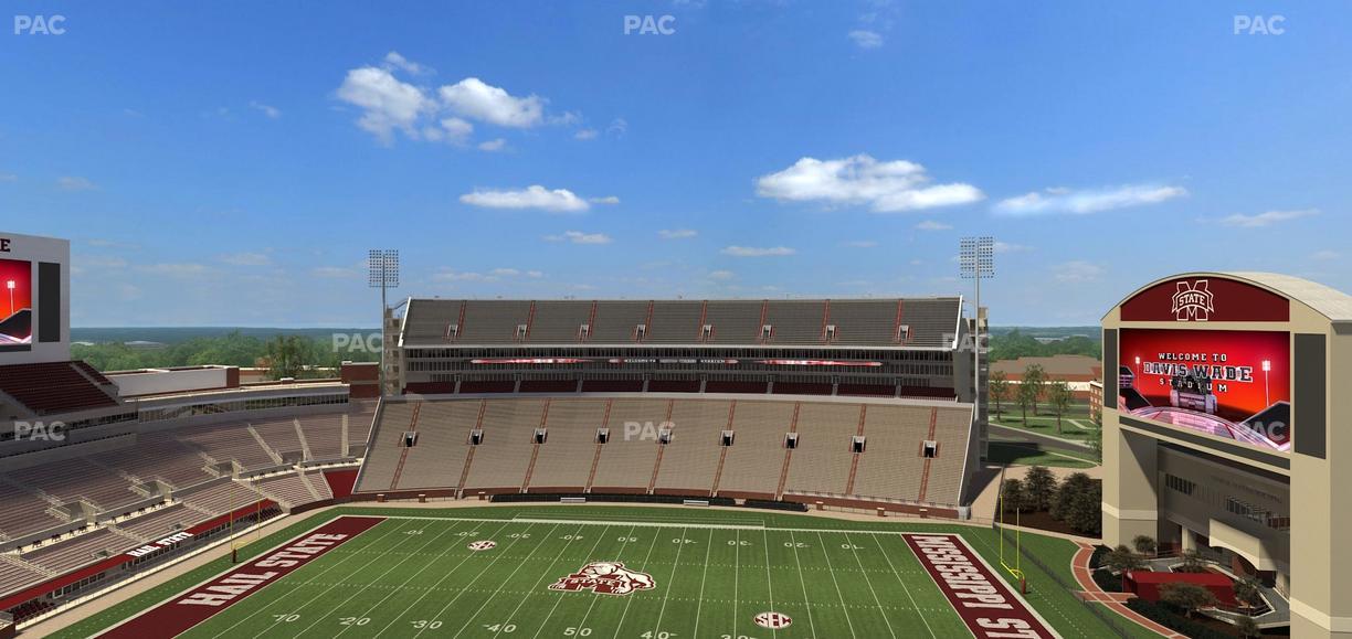Davis Wade Stadium at Scott Field - Section 305 Seat View