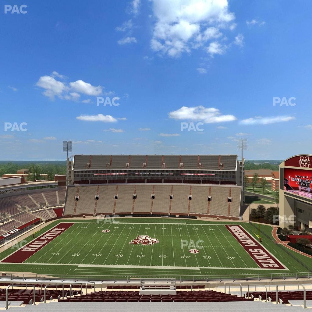 Davis Wade Stadium at Scott Field - Section 306 Seat View