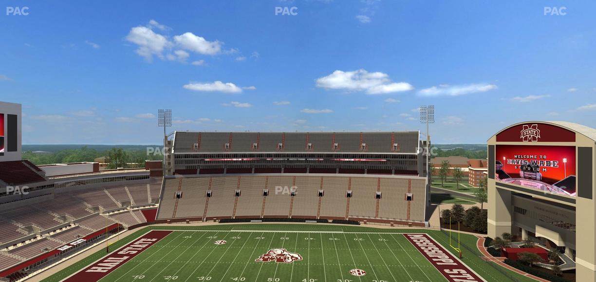 Davis Wade Stadium at Scott Field - Section 306 Seat View