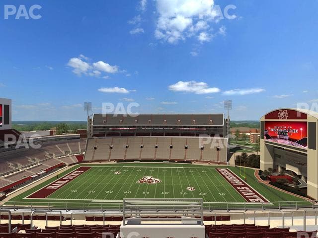 Davis Wade Stadium at Scott Field - Section 306 Seat View Davis Wade Stadium at Scott Field - Section 306 Seat View