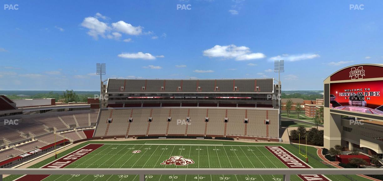 Davis Wade Stadium at Scott Field - Section 306 Seat View
