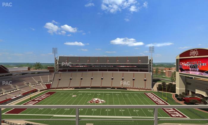 Davis Wade Stadium at Scott Field - Section 306 Seat View