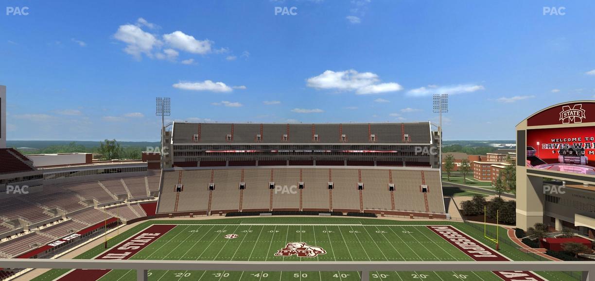 Davis Wade Stadium at Scott Field - Section 307 Seat View