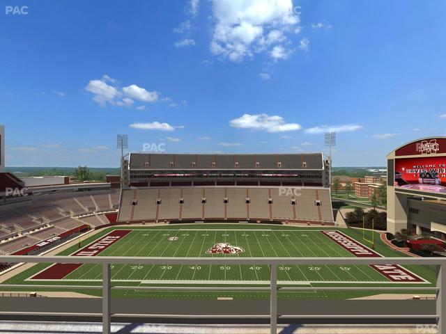 Davis Wade Stadium at Scott Field - Section 307 Seat View