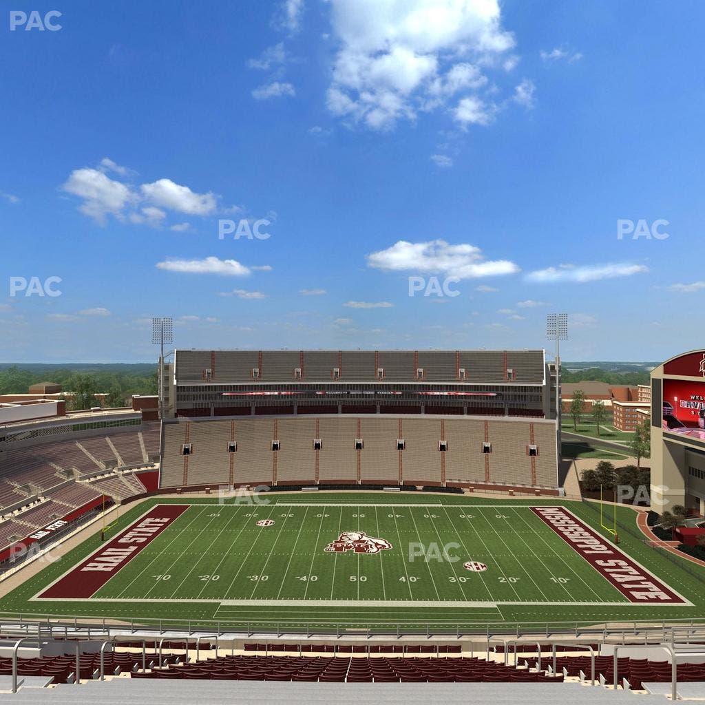 Davis Wade Stadium at Scott Field - Section 307 Seat View