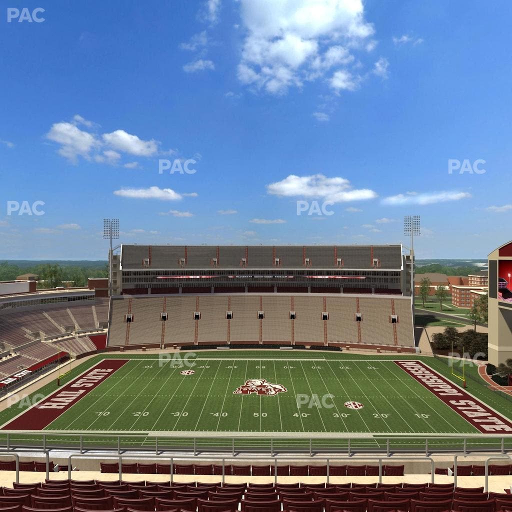 Davis Wade Stadium at Scott Field - Section 307 Seat View