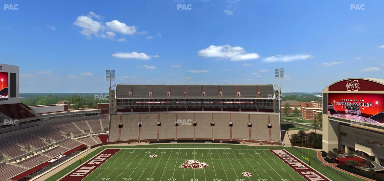 Davis Wade Stadium at Scott Field - Section 307 Seat View