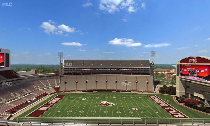 Davis Wade Stadium at Scott Field - Section 307 Seat View