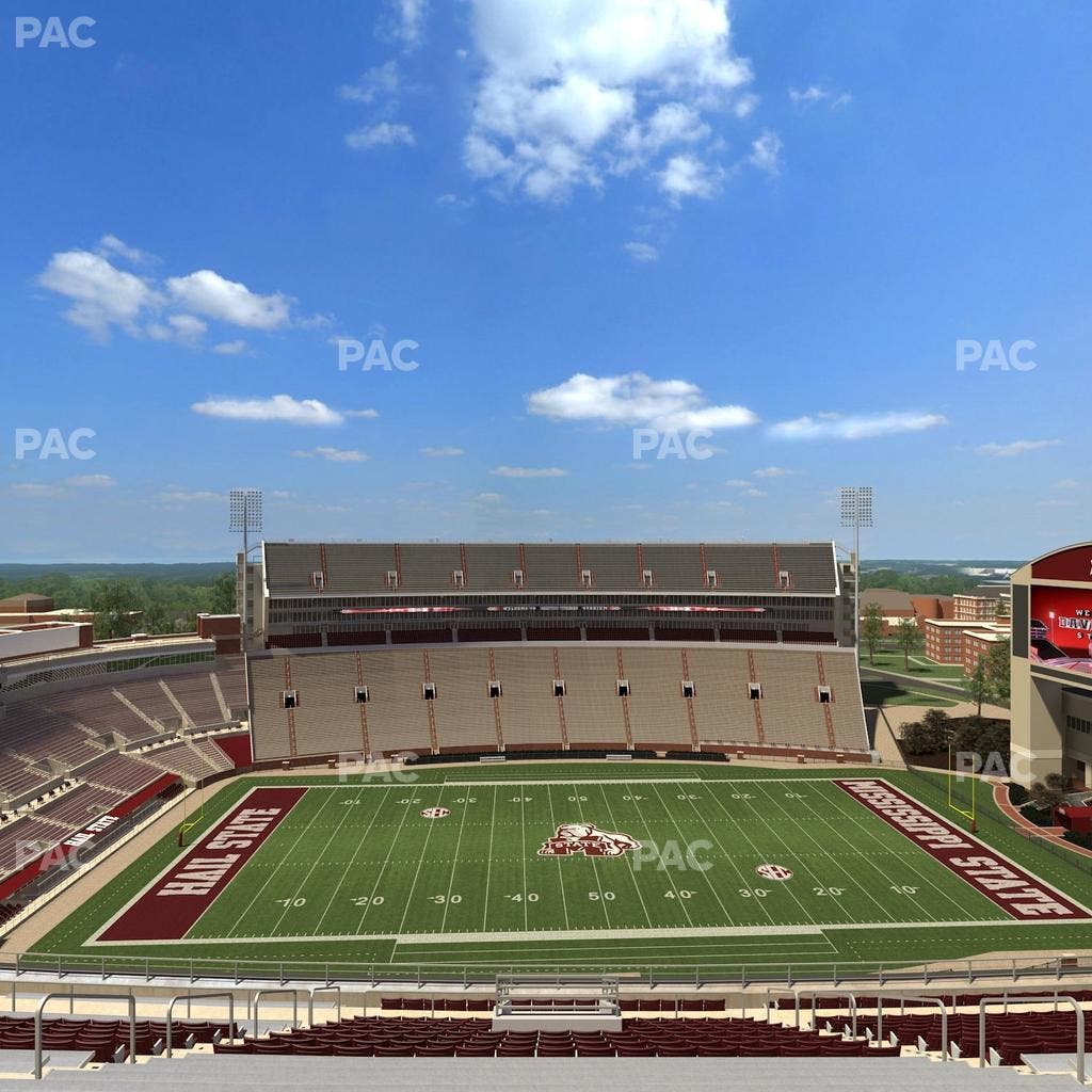 Davis Wade Stadium at Scott Field - Section 308 Seat View
