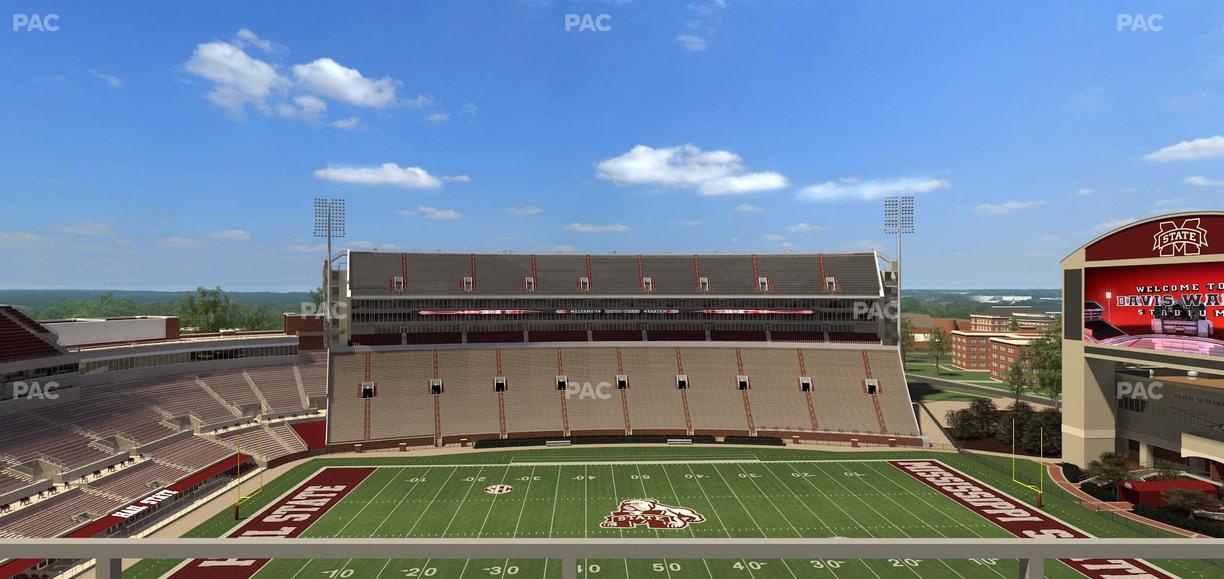 Davis Wade Stadium at Scott Field - Section 308 Seat View
