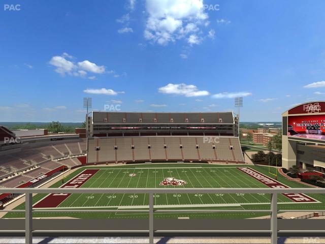 Davis Wade Stadium at Scott Field - Section 308 Seat View