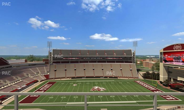 Davis Wade Stadium at Scott Field - Section 308 Seat View