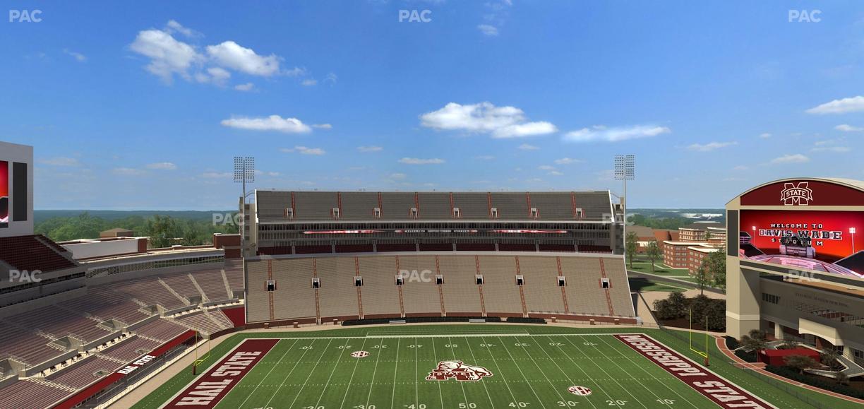 Davis Wade Stadium at Scott Field - Section 308 Seat View