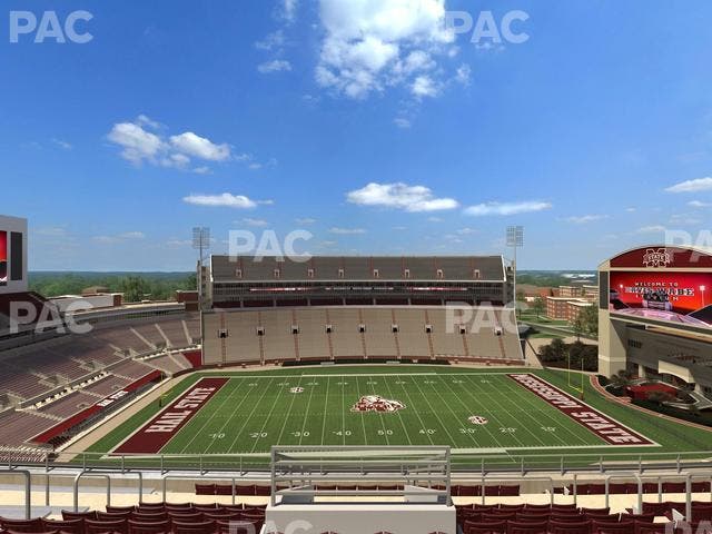 Davis Wade Stadium at Scott Field - Section 308 Seat View Davis Wade Stadium at Scott Field - Section 308 Seat View