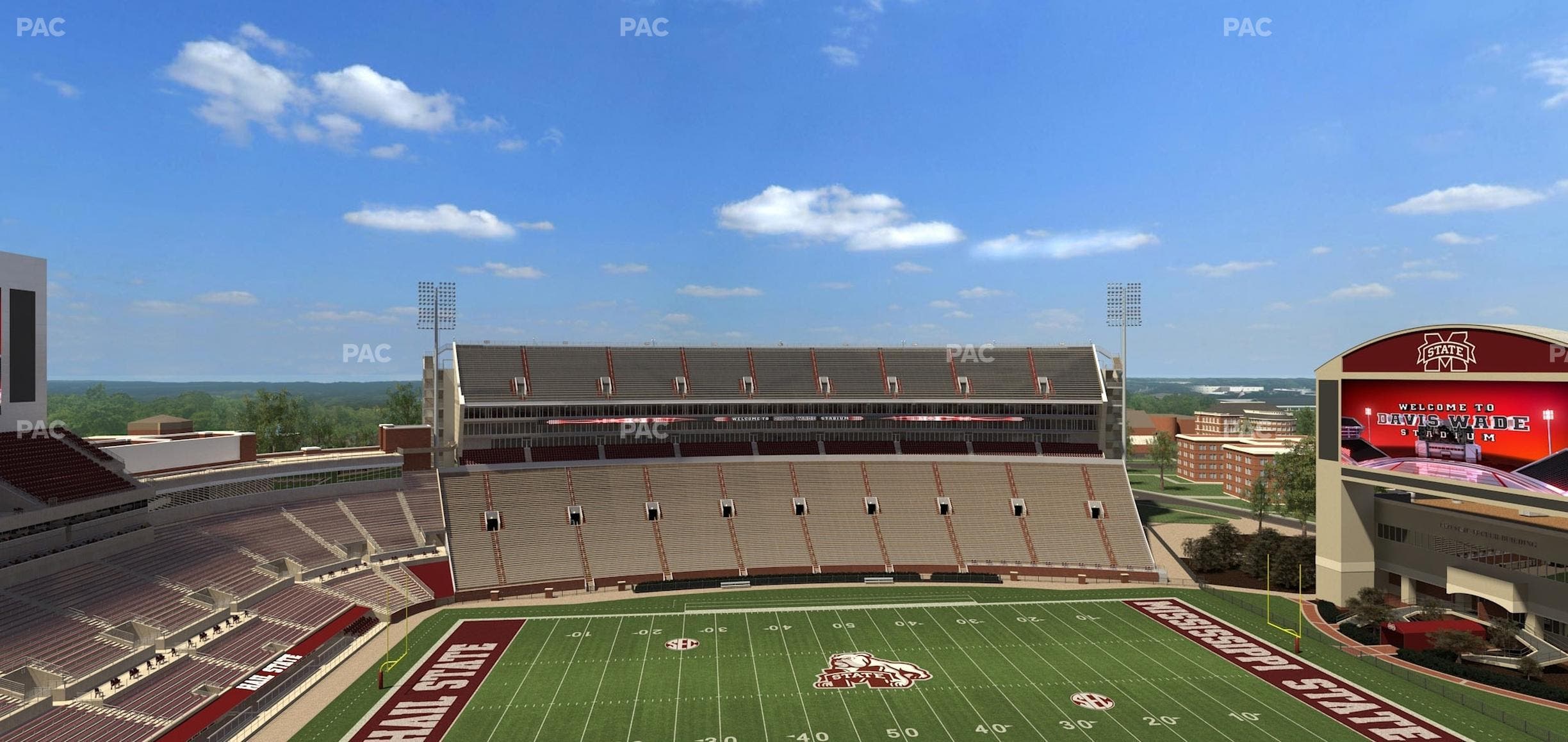 Davis Wade Stadium at Scott Field - Section 309 Seat View